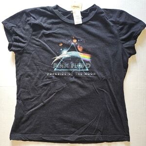 Pink Floyd Graphic Tee in Black